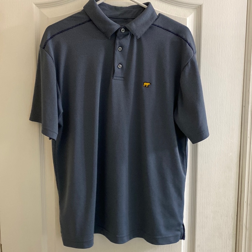 Jack Nicklaus polo staydri size Medium Like new barley used blue StayDri polo